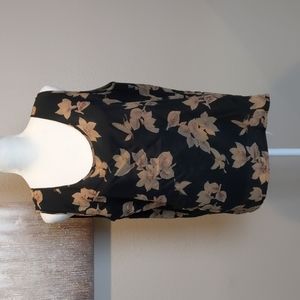 Silky way floral top